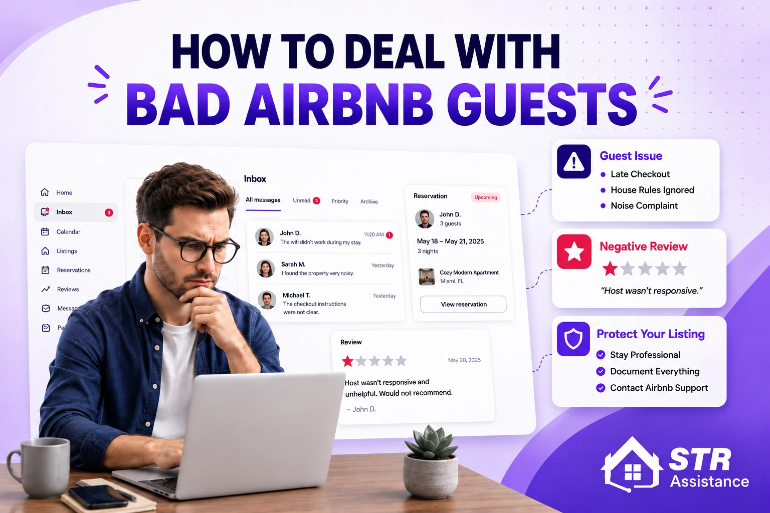 How to Deal With Bad Airbnb Guests