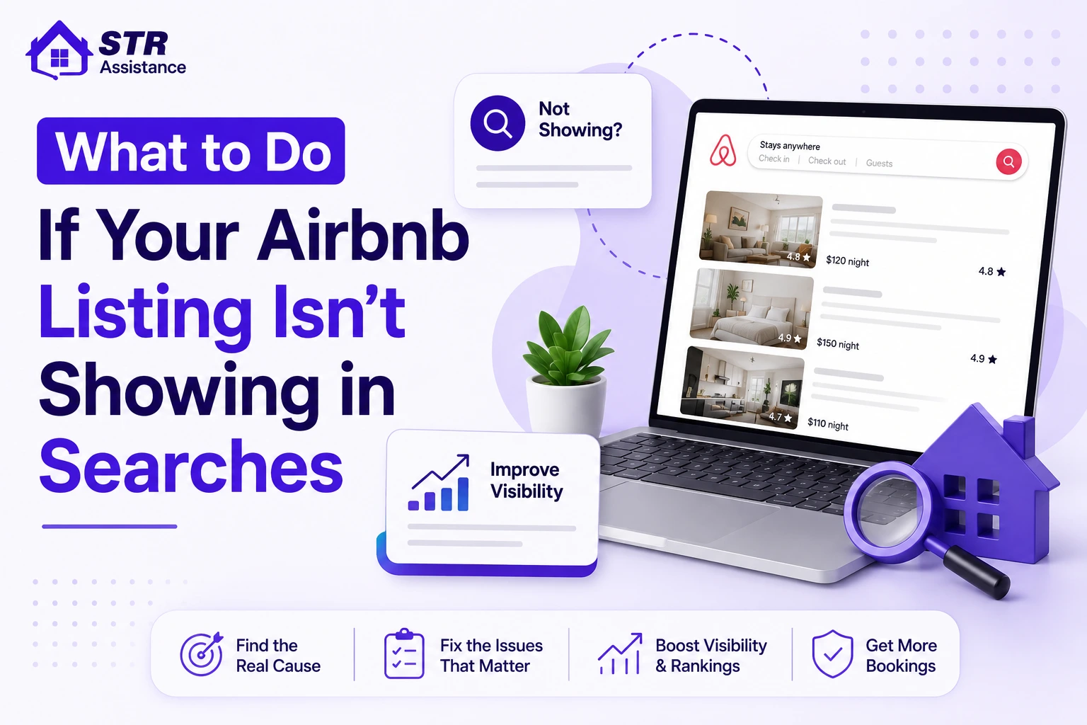 What to Do If Your Airbnb Listing Isn’t Showing in Searches