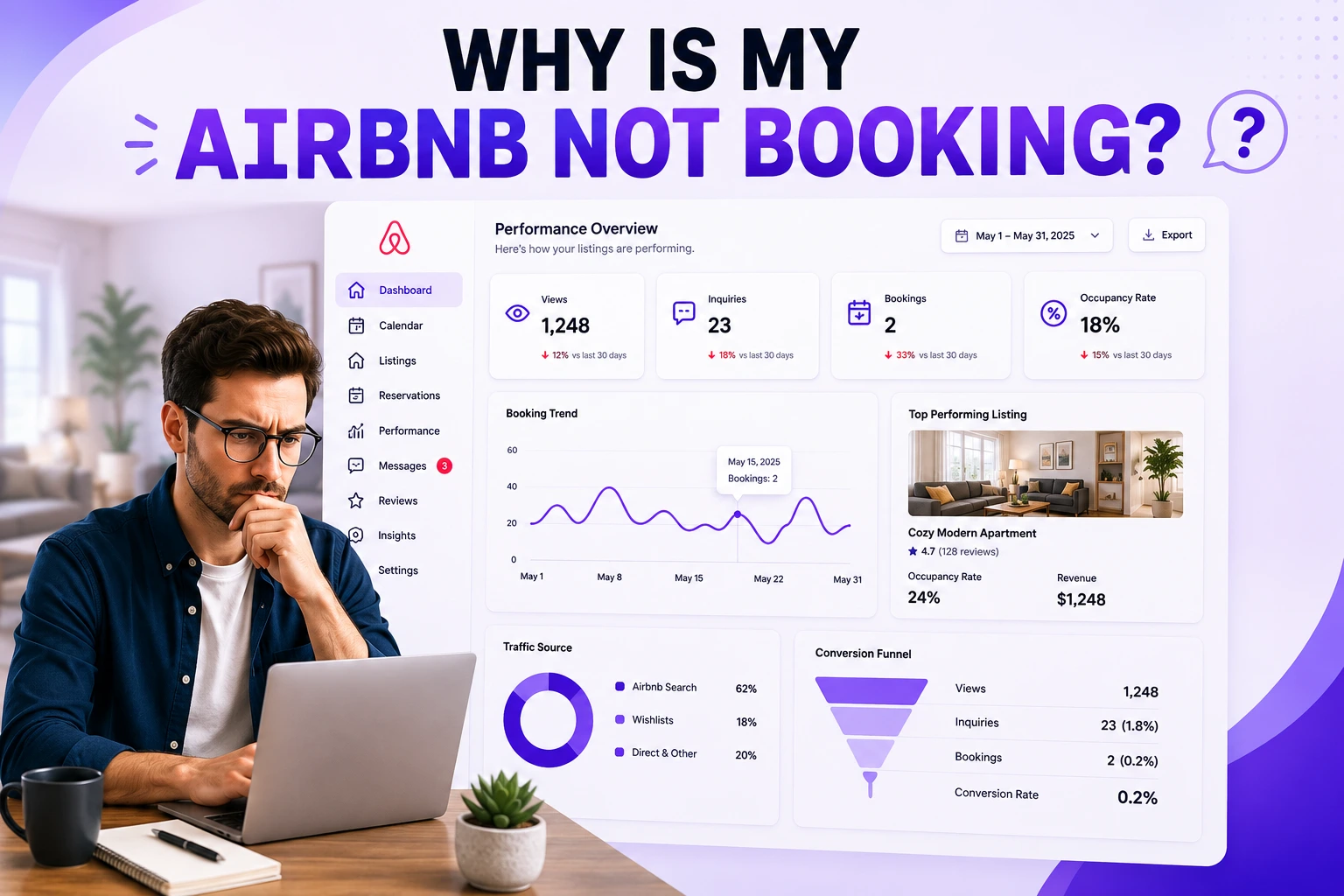 Why Is My Airbnb Not Booking? 13 Reasons and How to Fix Them