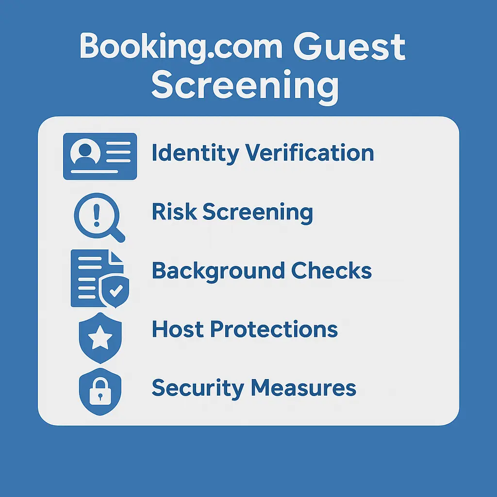 booking guest screening process