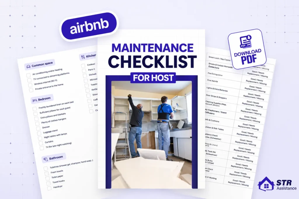 Airbnb Maintenance Checklist for Host