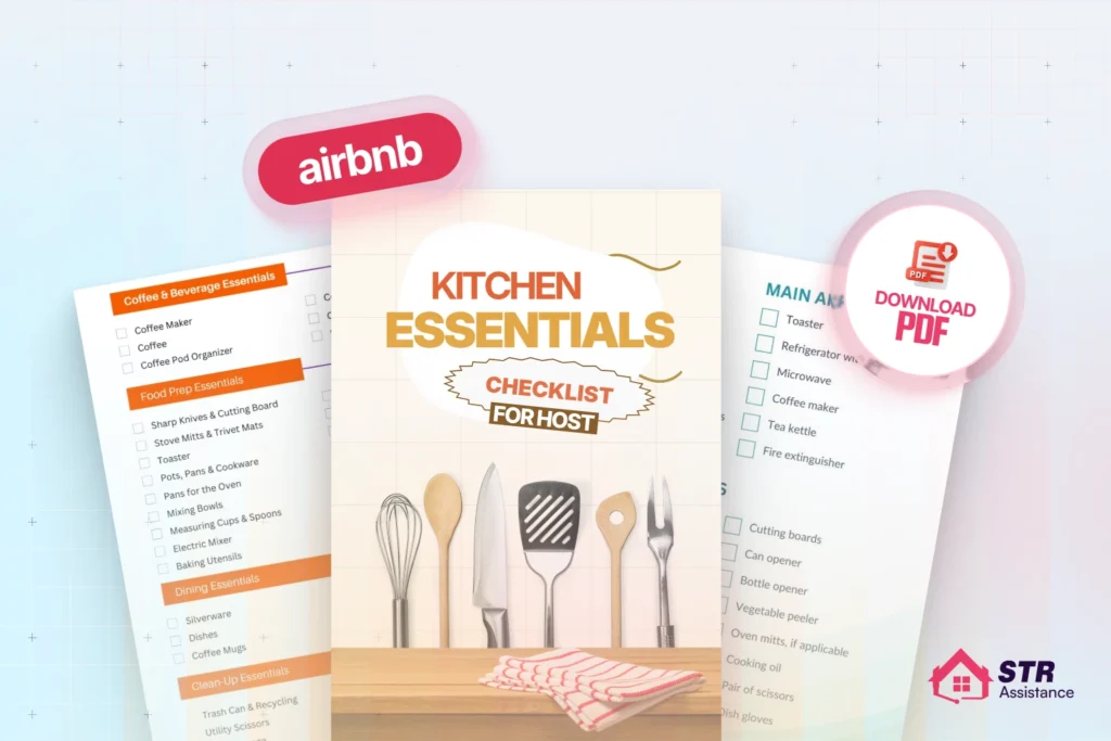 Airbnb Kitchen Essentials Checklist