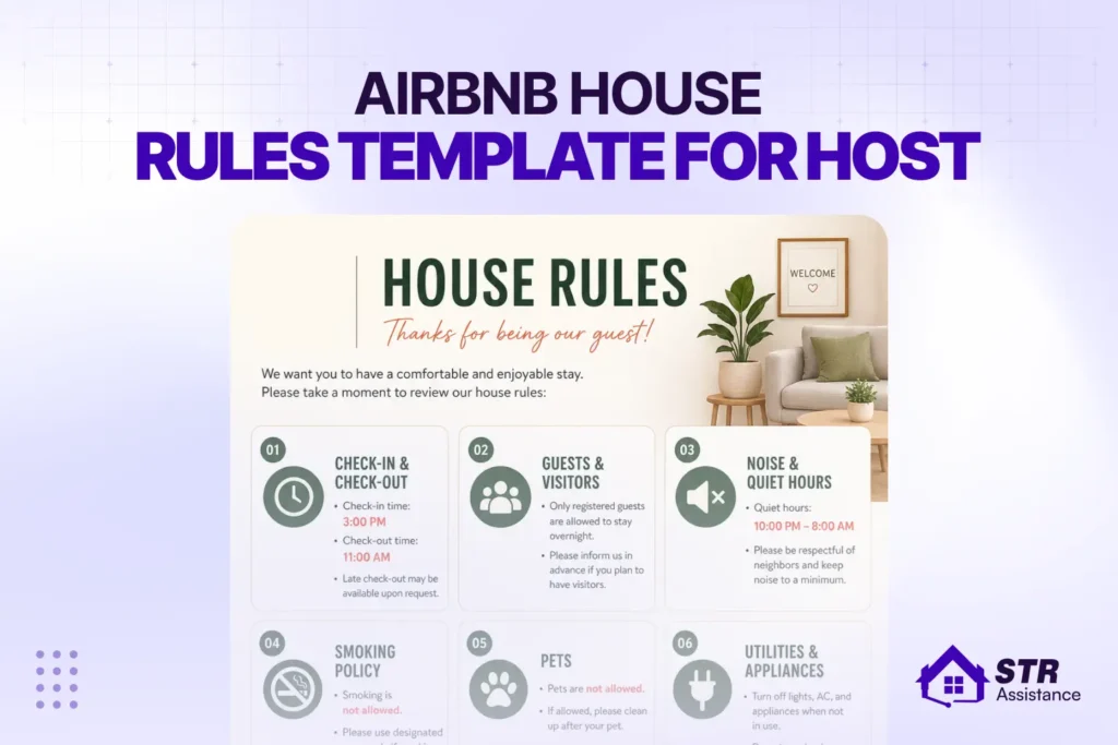 Airbnb House Rules Template