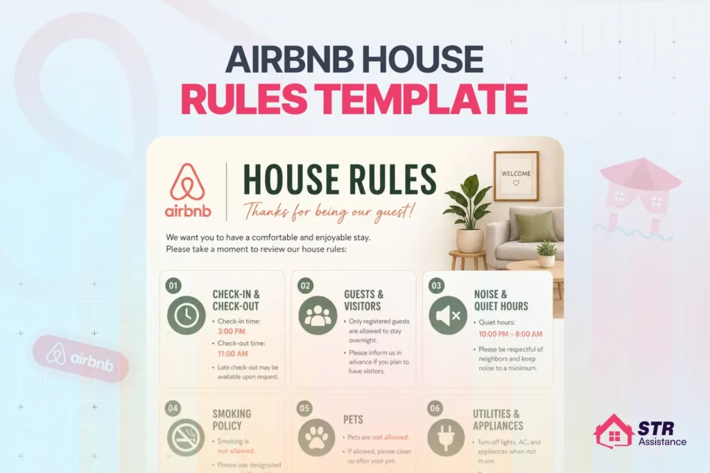 Airbnb House Rules Template
