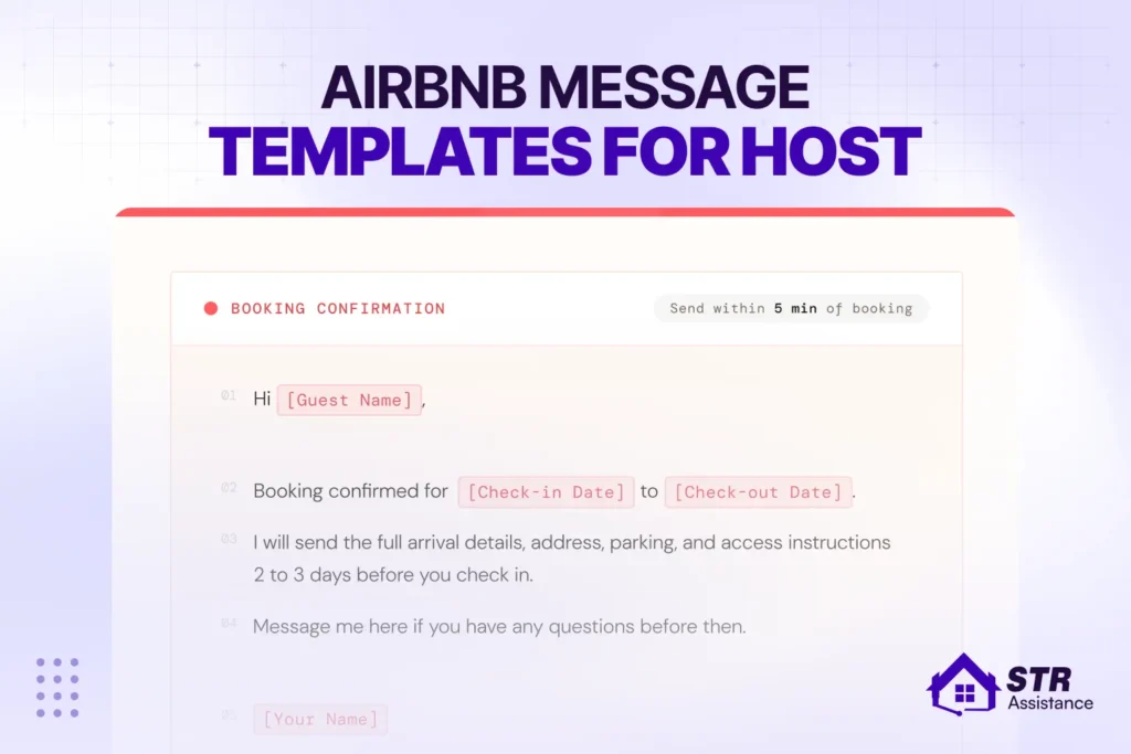 Airbnb Message Templates