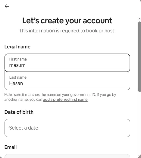 Create Your Airbnb Host Account