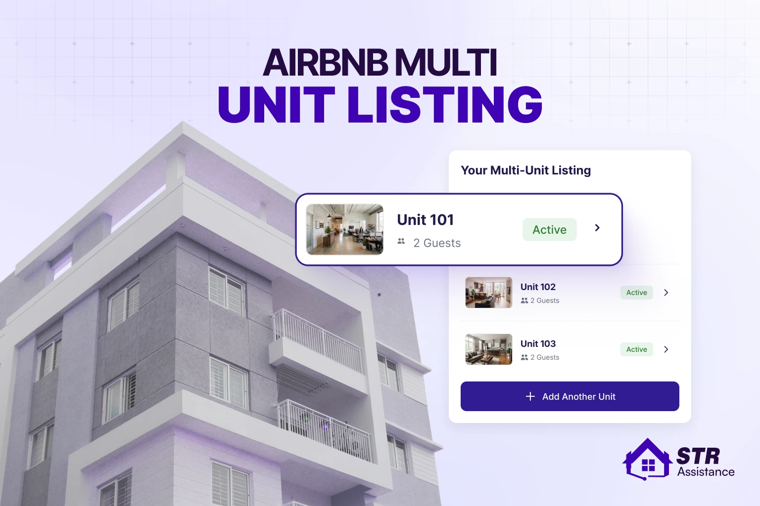 Airbnb Multi-Unit Listing