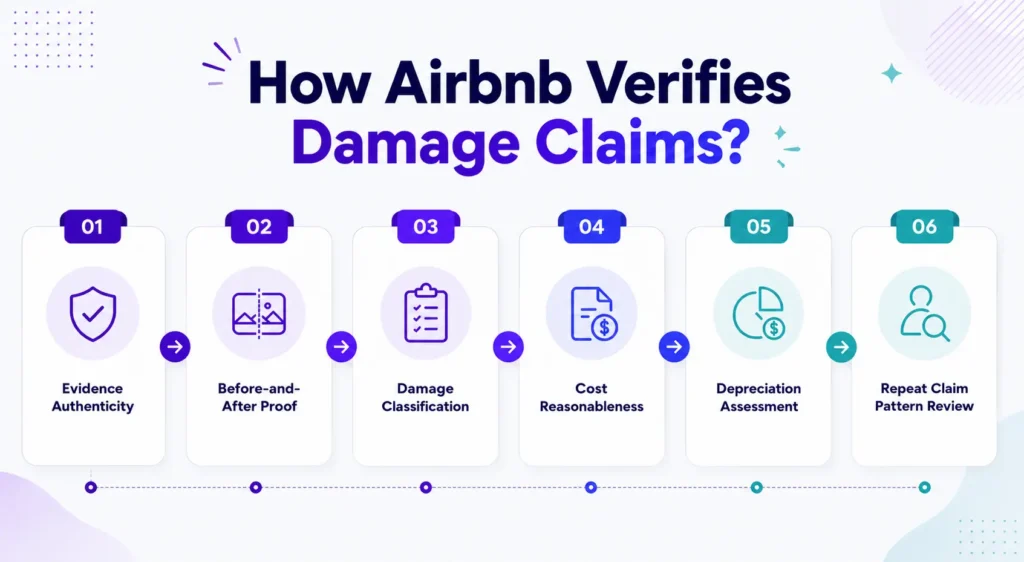 How Airbnb Verifies Damage Claim