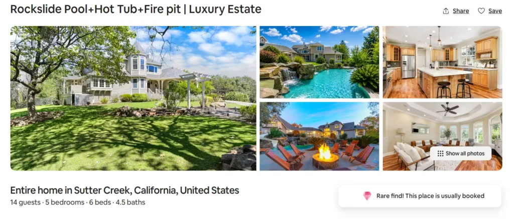 Rockslide Pool+Hot Tub+Fire pit | Luxury Estate