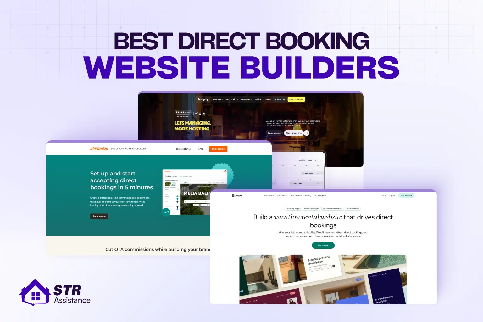 Best Direct Booking Website Builders