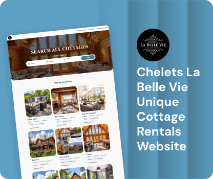 Chalets La Belle Vie Quebec Canada Hostaway Booking Engine
