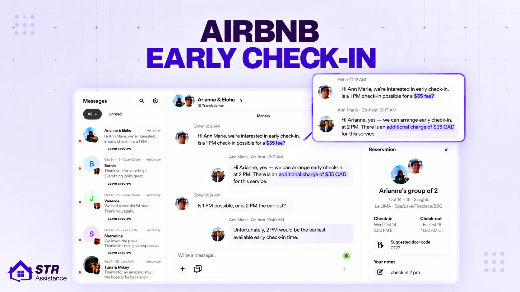 Airbnb Early Check-In