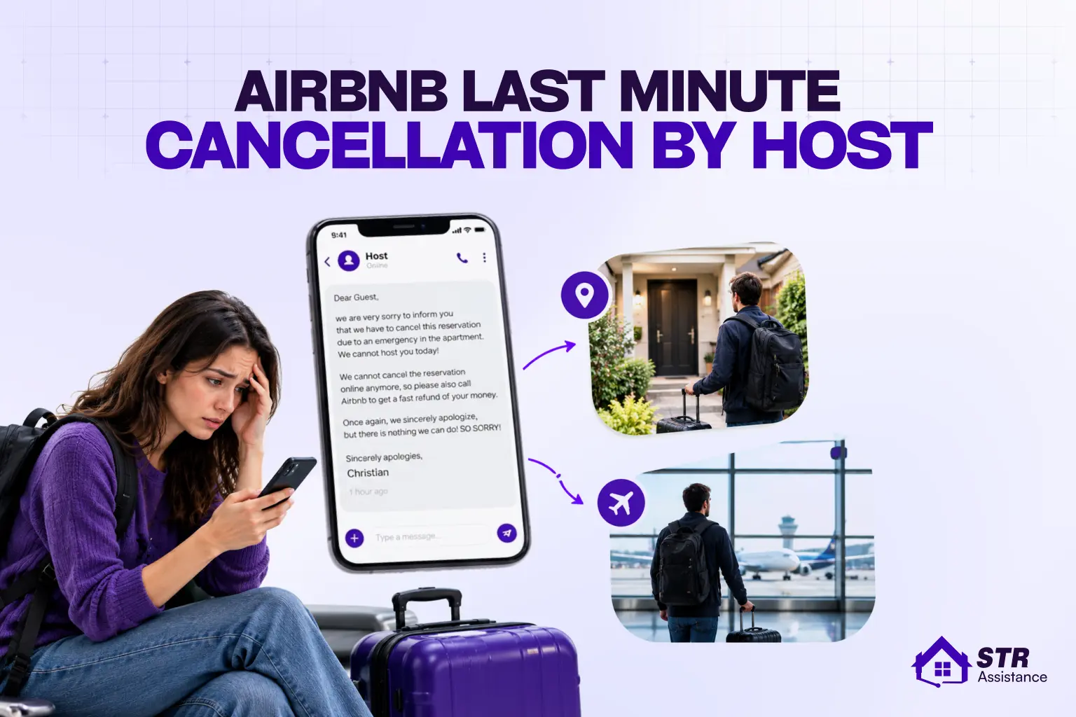airbnb last minute cancellation by host